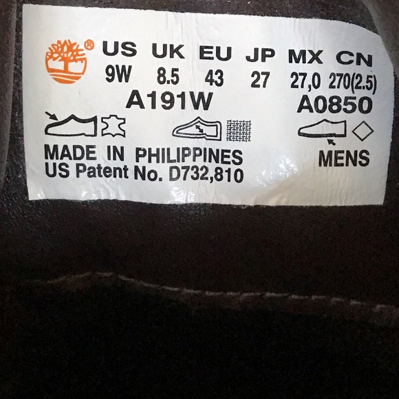 Men’s Timberland Sensorflex Boots, Size 9W main image 11